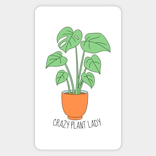 Crazy Plant Lady Magnet